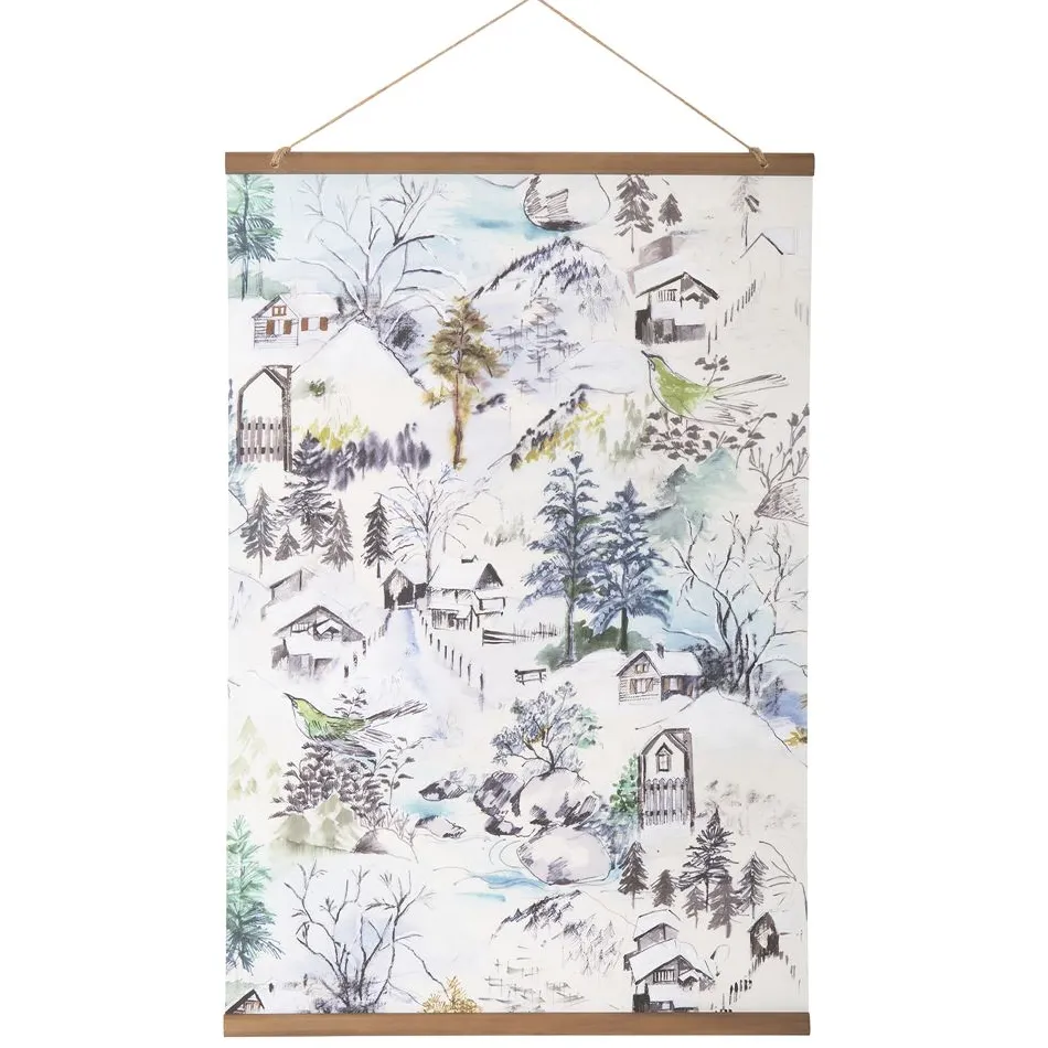 Becquet Affiche à suspendre paysage de montagne< Décoration Murale|Décoration