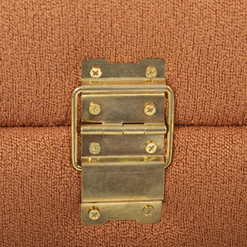 Becquet Banc coffre en tissu sur pieds< Boîte, Panier|Décoration