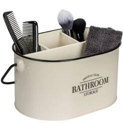 Becquet Boîte métal salle de bain à compartiments< Accessoires De Salle De Bain|Idées Salle De Bain
