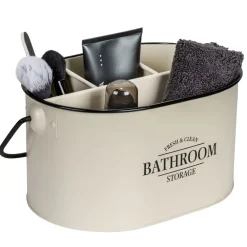 Becquet Boîte métal salle de bain à compartiments< Accessoires De Salle De Bain|Idées Salle De Bain