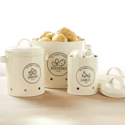 Becquet Boîtes de conservation en métal - Lot de 3< Rangement, Gain De Place|Idées Cuisine