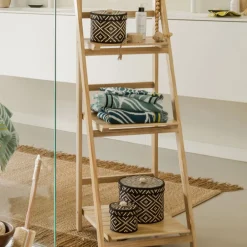 Becquet Boîtes tressées noir et blanc - set de 3< Boîte, Panier|Décoration