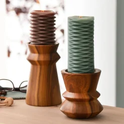 Becquet Bougeoirs en céramique< Luminaire|Décoration