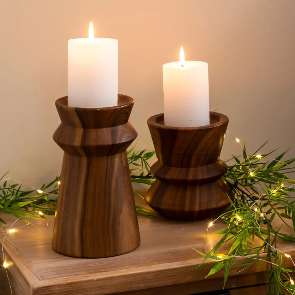 Becquet Bougeoirs en céramique< Luminaire|Décoration