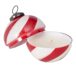 Becquet Bougie boule de Noël en verre< Luminaire|Décoration
