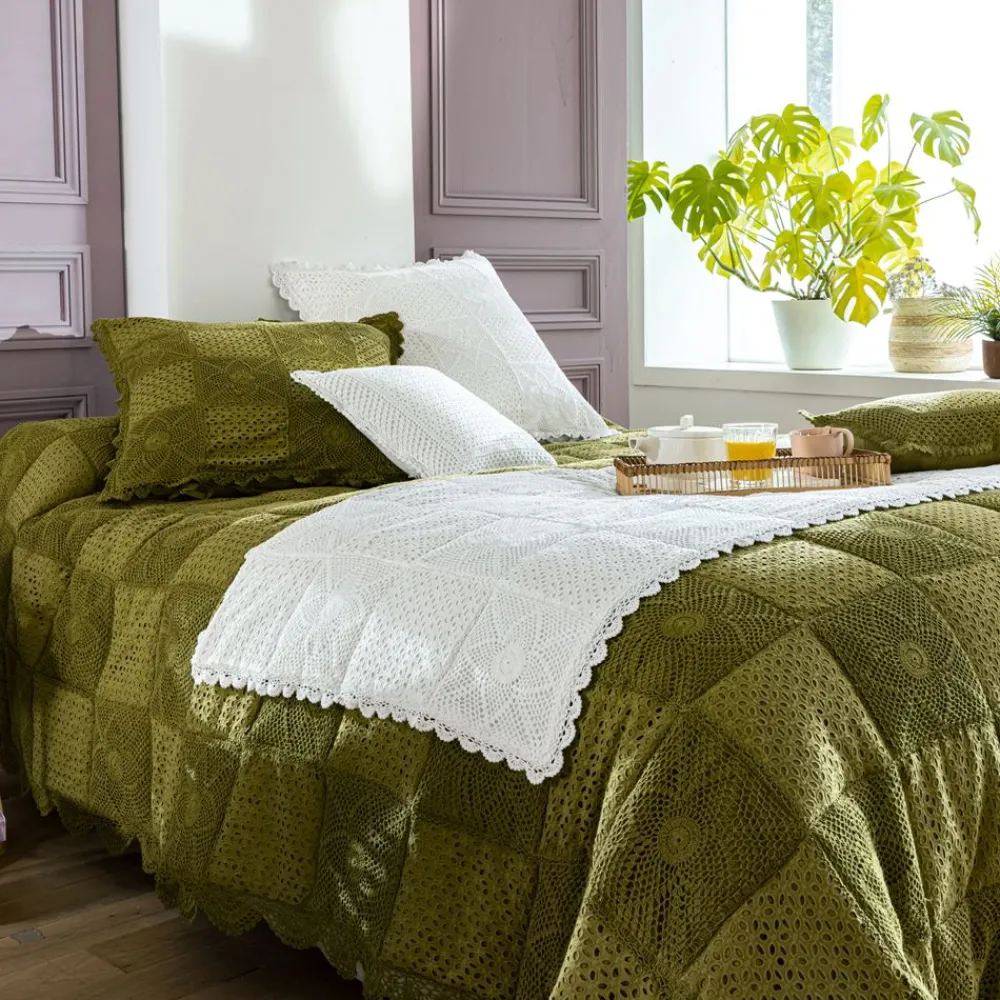 Becquet Boutis au crochet - CRÉATION< Plaid|Plaid