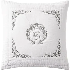 Becquet Boutis impression monogramme - CRÉATION< Boutis, Jeté De Lit, Couvre Lit