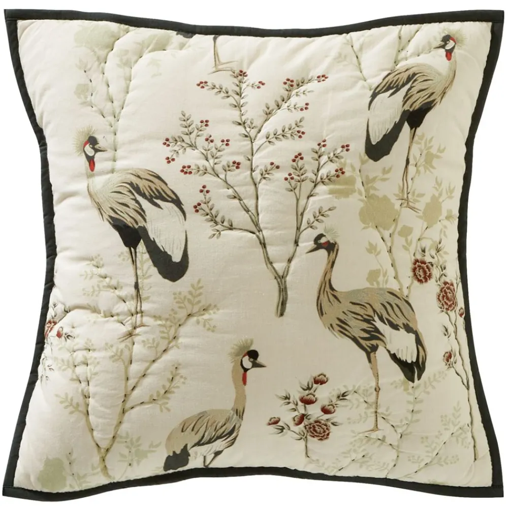 Becquet Boutis motif oiseaux - CRÉATION< Les Matières|Plaid