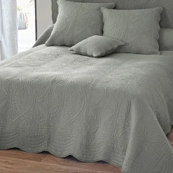 Becquet Boutis uni en pur coton - CRÉATION< Les Matières|Plaid