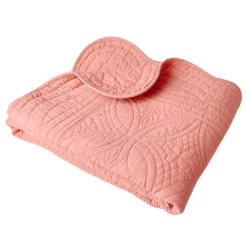 Becquet Boutis uni en pur coton - CRÉATION< Les Matières|Plaid