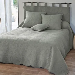 Becquet Boutis uni en pur coton - CRÉATION< Les Matières|Plaid