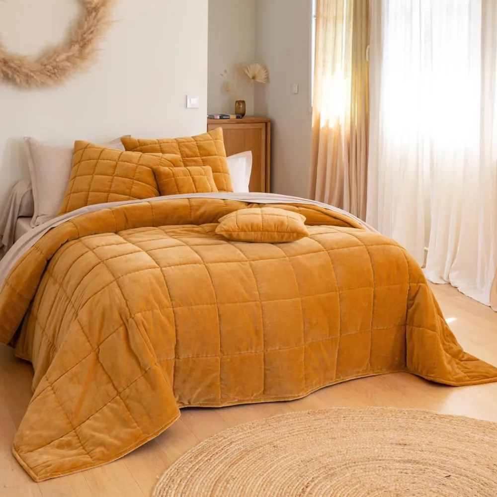 Becquet Boutis velours - CRÉATION< Décoration Textile Unie|Les Matières