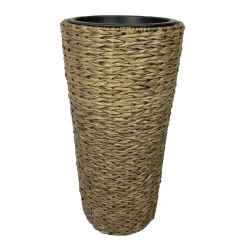 Becquet Cache-pot en résine tressée< Vase, Cache-Pot|Décoration