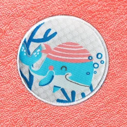 Becquet Cape de bain enfant animaux personnalisable<Enfant Univers Des Tout-Petits|Serviette De Bain Personnalisée, Peignoir Personnalisé