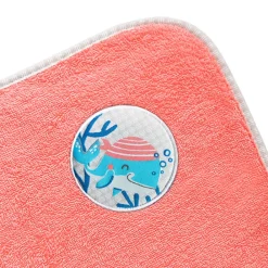 Becquet Cape de bain enfant animaux personnalisable<Enfant Univers Des Tout-Petits|Serviette De Bain Personnalisée, Peignoir Personnalisé