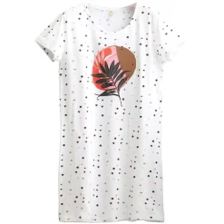 Becquet Chemise de nuit motif feuille - CRÉATION<Femme Pyjama Femme