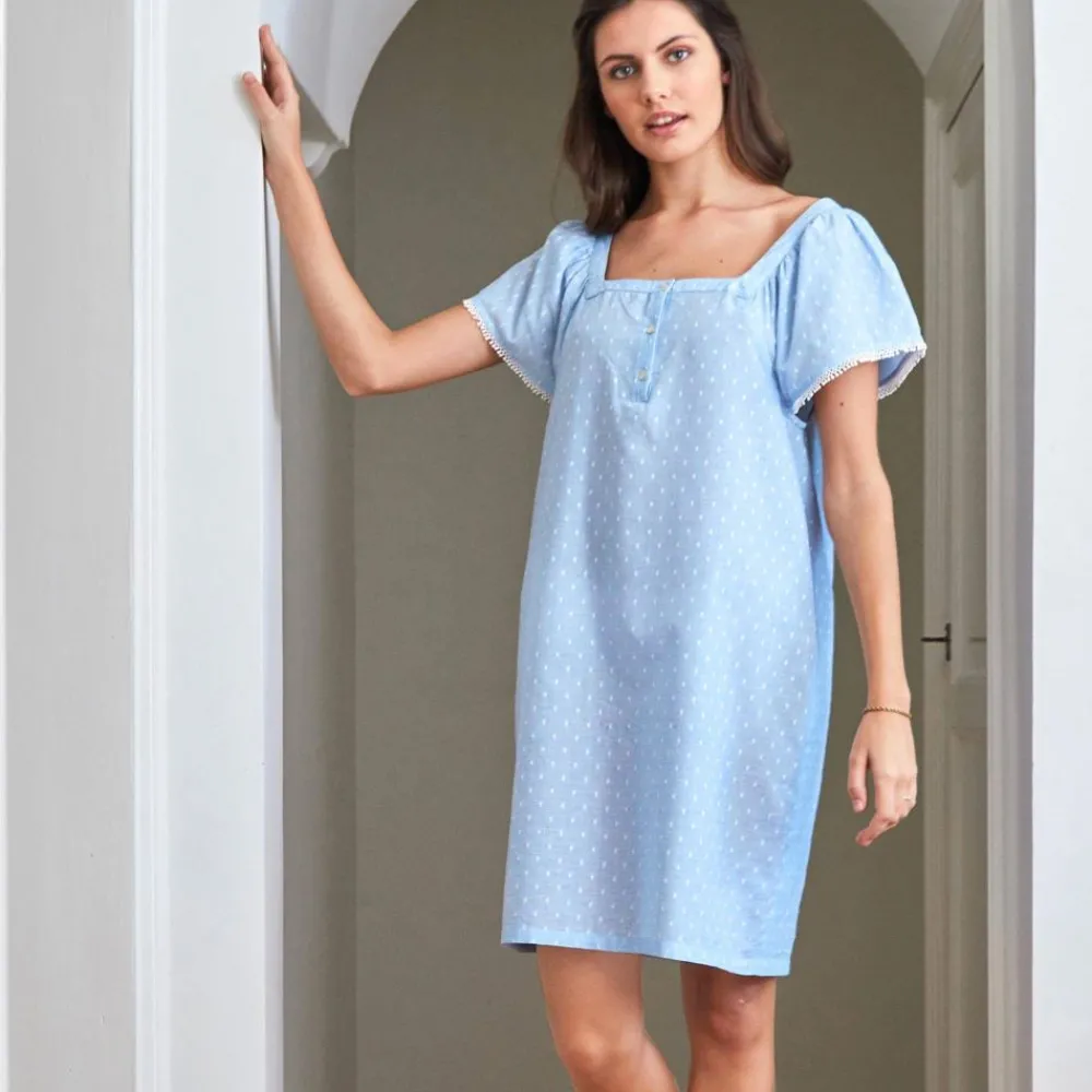 Becquet Chemise de nuit plumetis - CRÉATION<Femme Pyjama Femme