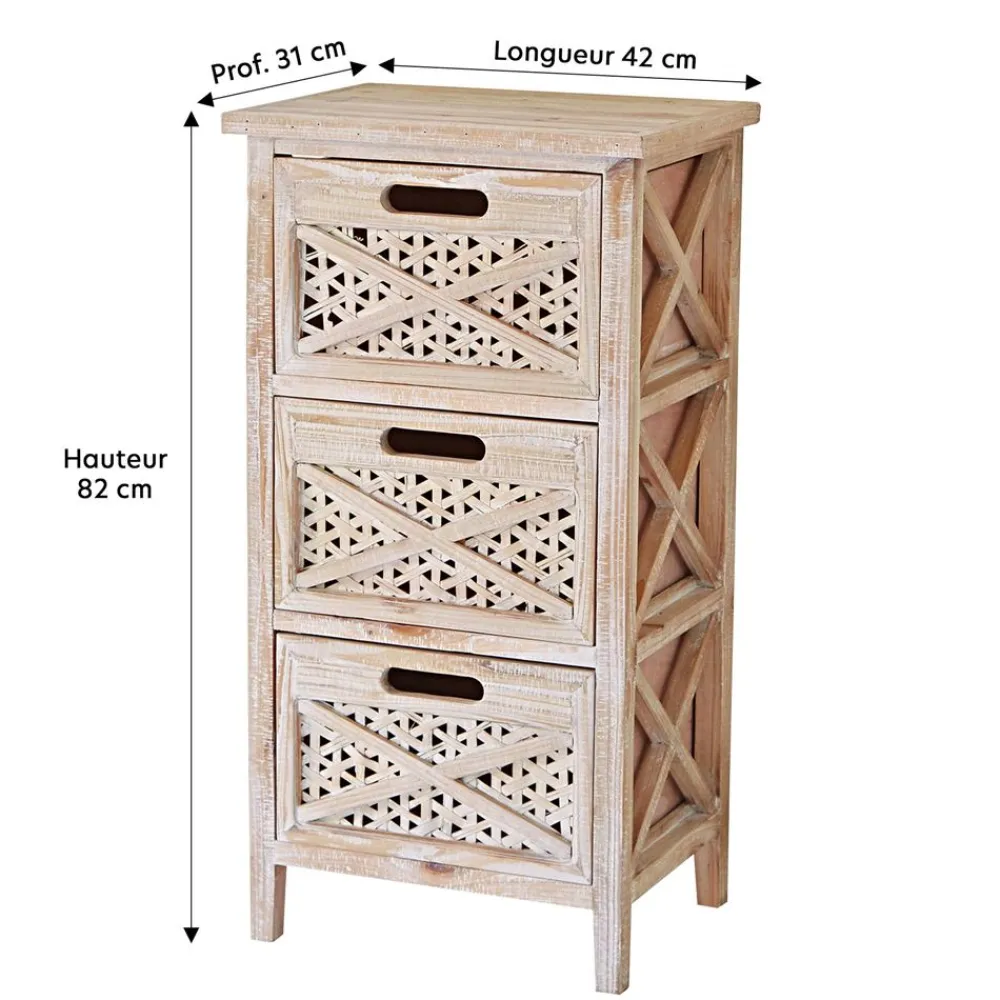 Becquet Chiffonnier façon moucharabieh< Meuble, Étagère|Décoration