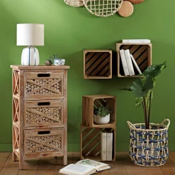 Becquet Chiffonnier façon moucharabieh< Meuble, Étagère|Décoration