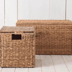 Becquet Coffre de rangement en résine tressée< Rangement, Gain De Place|Décoration Enfant, Tapis Enfant