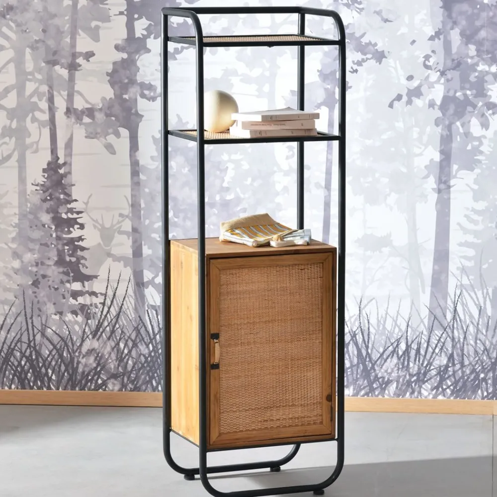 Becquet Colonne 2 étagères + 1 porte< Rangement, Gain De Place|Décoration Enfant, Tapis Enfant