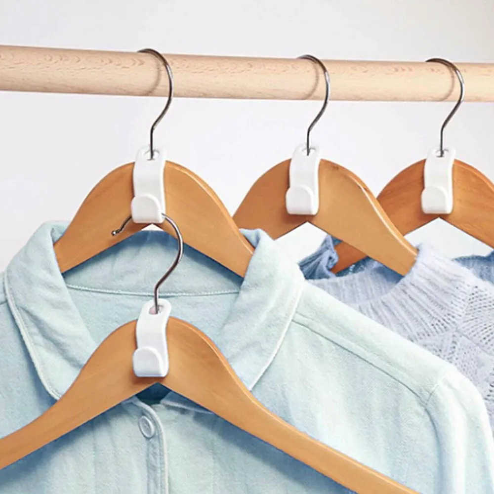 Becquet Connecteurs de cintres - Lot de 6< Entretien Du Linge Et Repassage