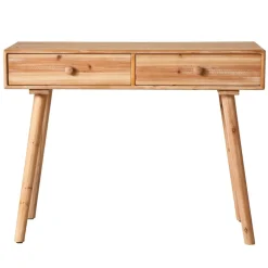 Becquet Console bois 2 tiroirs< Meuble, Étagère|Décoration