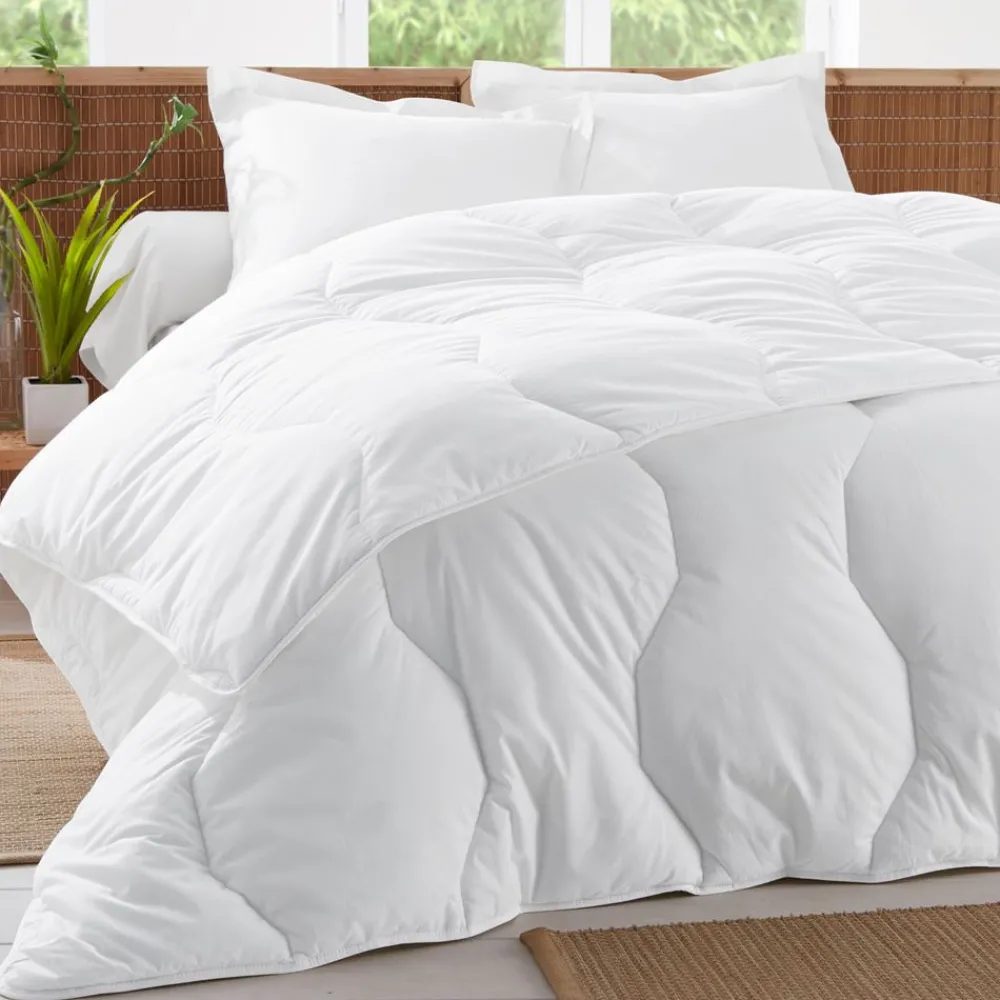 Becquet Couette Dacron® Eco2 WWF ÉCORESPONSABLE - Tempérée - Chaude - Très chaude< Les Matières|Couette, Édredon, Plumon