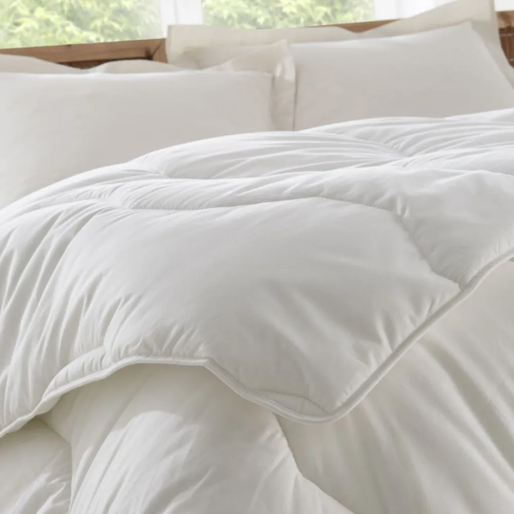 Becquet Couette Dacron® Eco2 WWF ÉCORESPONSABLE - Tempérée - Chaude - Très chaude< Les Matières|Couette, Édredon, Plumon