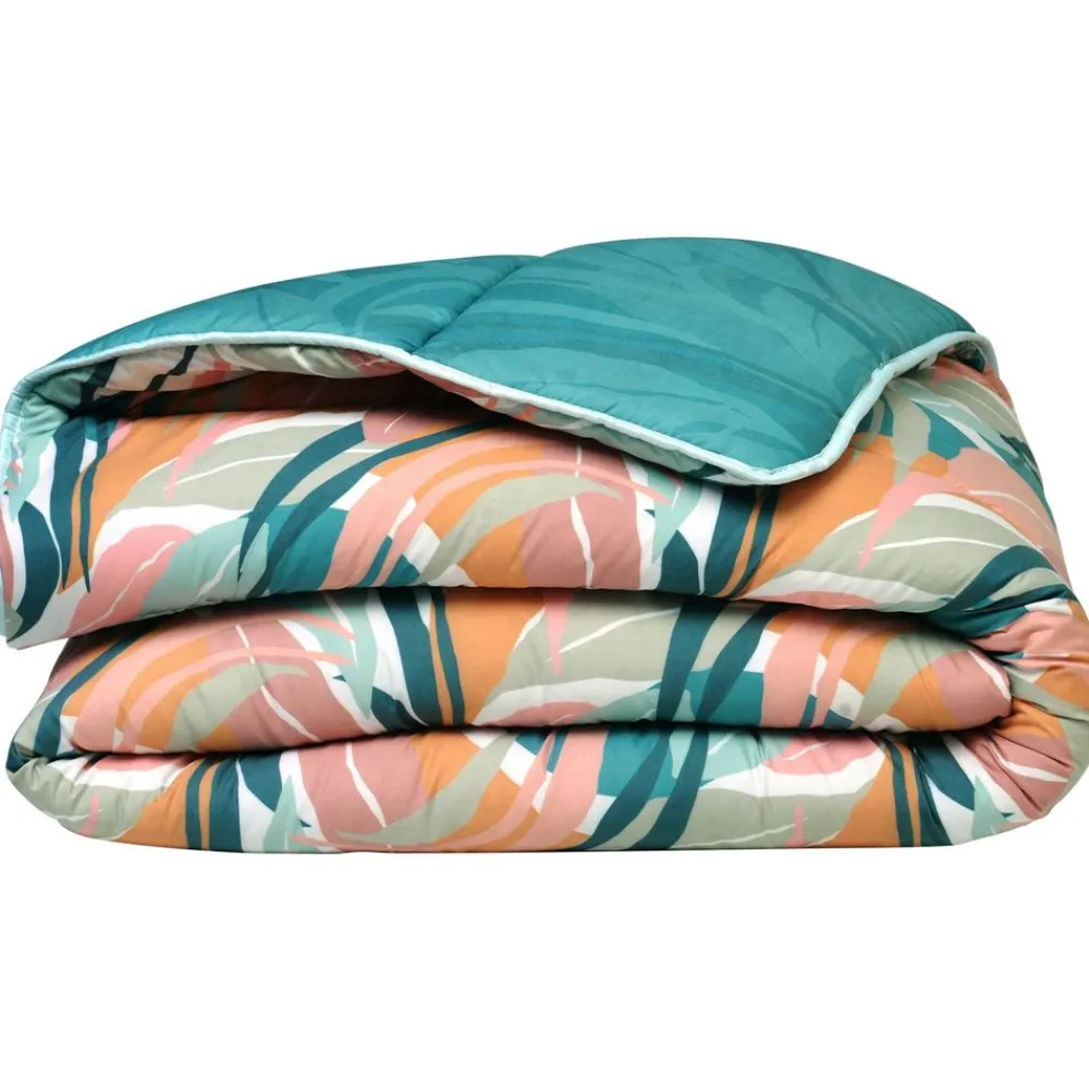 Becquet Couette DÉCO DOUBLE FACE feuillage abstrait - Création – légère ou chaude< Couette Colorée, Couette Imprimée|Couette, Édredon, Plumon