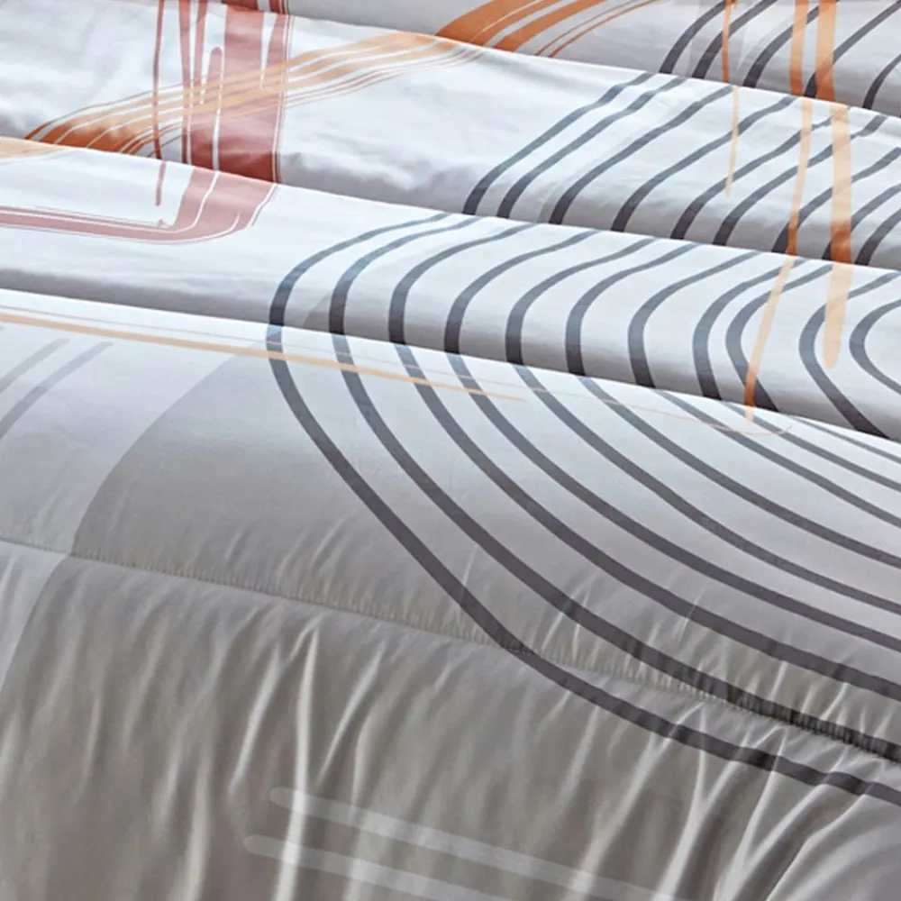 Becquet Couette DÉCO DOUBLE FACE motif graphique - création - légère ou chaude< Couette Colorée, Couette Imprimée|Couette, Édredon, Plumon