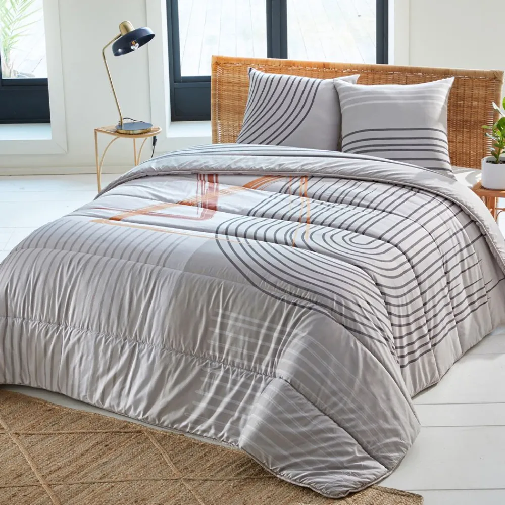 Becquet Couette DÉCO DOUBLE FACE motif graphique - création - légère ou chaude< Couette Colorée, Couette Imprimée|Couette, Édredon, Plumon