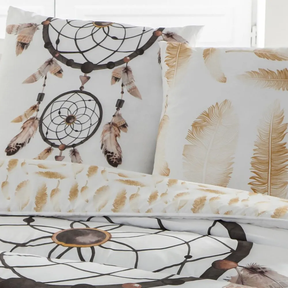 Becquet Couette DÉCO DOUBLE FACE motif attrape-rêves - chaude< Couette Colorée, Couette Imprimée|Couette, Édredon, Plumon