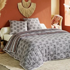 Becquet Couette DÉCO DOUBLE FACE motif ethnique - création - légère ou chaude< Couette Colorée, Couette Imprimée|Couette, Édredon, Plumon