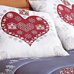Becquet Couette DÉCO DOUBLE FACE motif cœurs - chaude - CRÉATION.< Couette Colorée, Couette Imprimée|Couette, Édredon, Plumon