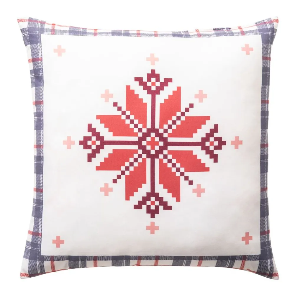 Becquet Couette DÉCO DOUBLE FACE motif chalet - création- chaude< Couette Colorée, Couette Imprimée|Couette, Édredon, Plumon