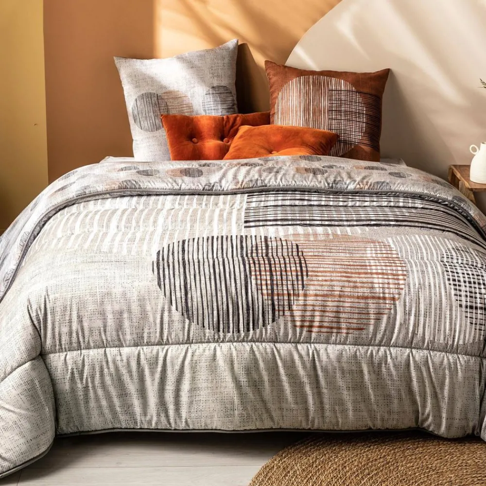 Becquet Couette DÉCO DOUBLE FACE motif graphique - Création - Chaude< Couette Colorée, Couette Imprimée|Couette, Édredon, Plumon