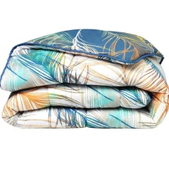 Becquet Couette DÉCO DOUBLE FACE motif plumes - Création – légère ou chaude< Couette Colorée, Couette Imprimée|Couette, Édredon, Plumon