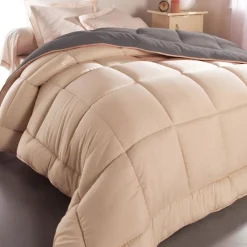Becquet Couette double face MICROFIBRE POLAIRE - CRÉATION - Tempérée< Couette Colorée, Couette Imprimée|Couette, Édredon, Plumon