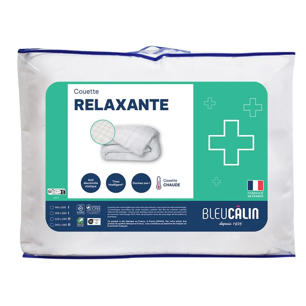 Becquet Couette effet RELAXANT - Légère - Chaude< Couette, Édredon, Plumon|Couette