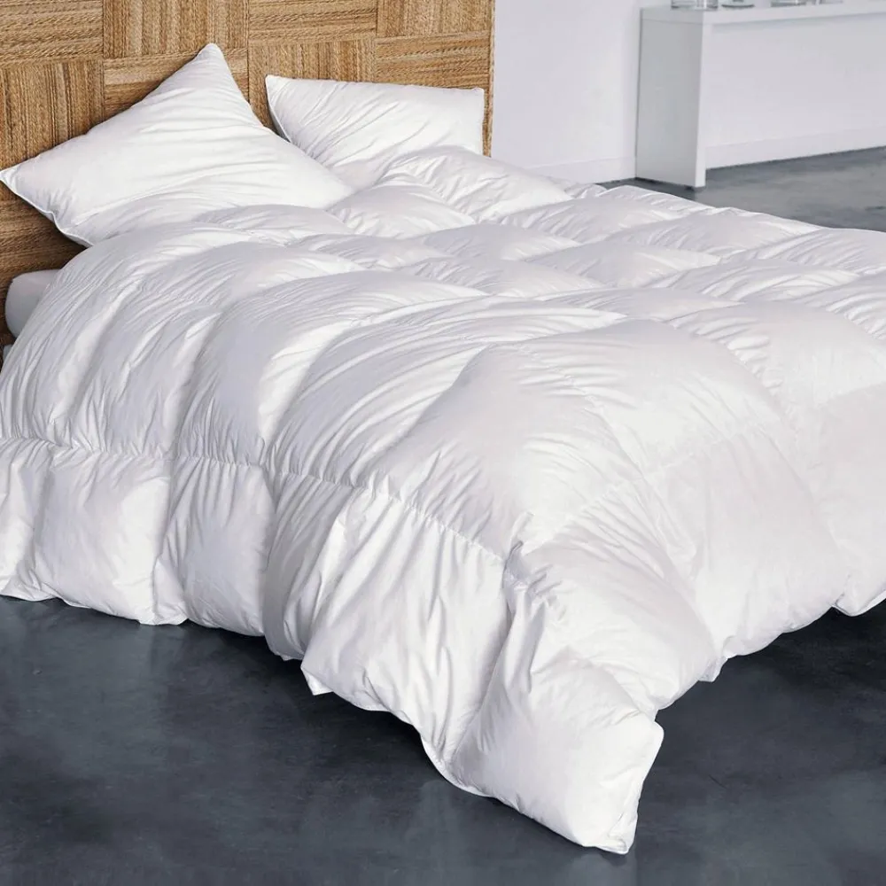 Becquet Couette et Édredon 90% DUVET D'OIE NEUF ANTIACARIEN Pyrénex - Très chaude< Les Matières|Couette, Édredon, Plumon