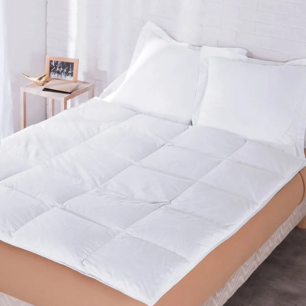 Becquet Couette et Édredon 90% DUVET D'OIE NEUF ANTIACARIEN Pyrénex - Très chaude< Les Matières|Couette, Édredon, Plumon