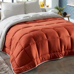 Becquet Couette Microfibre DOUBLE FACE UNIE - Chaude< Couette Colorée, Couette Imprimée|Couette, Édredon, Plumon