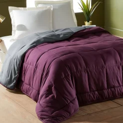 Becquet Couette Microfibre DOUBLE FACE UNIE - Chaude< Couette Colorée, Couette Imprimée|Couette, Édredon, Plumon