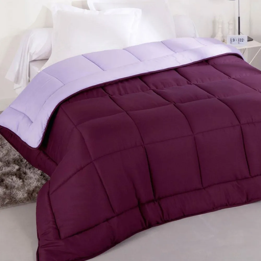 Becquet Couette Microfibre DOUBLE FACE UNIE - Chaude< Couette Colorée, Couette Imprimée|Couette, Édredon, Plumon