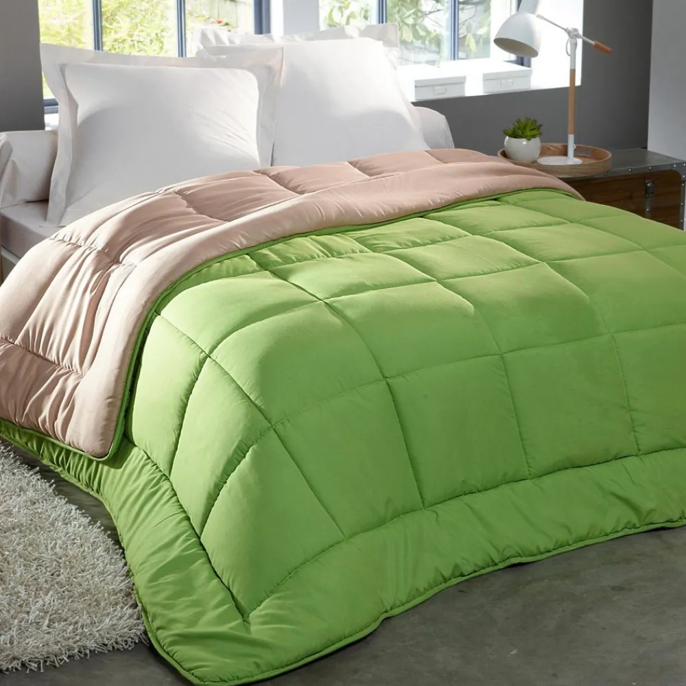 Becquet Couette Microfibre DOUBLE FACE UNIE - Chaude< Couette Colorée, Couette Imprimée|Couette, Édredon, Plumon