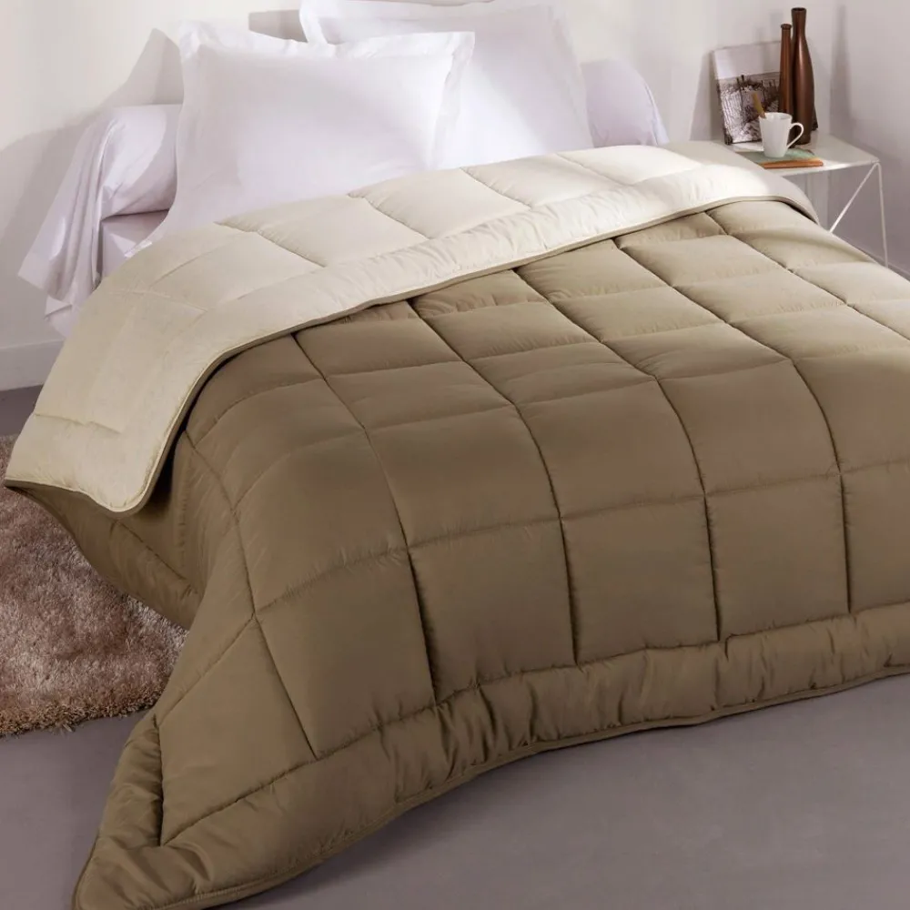 Becquet Couette Microfibre DOUBLE FACE UNIE - Chaude< Couette Colorée, Couette Imprimée|Couette, Édredon, Plumon