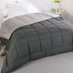 Becquet Couette Microfibre DOUBLE FACE UNIE - Chaude< Couette Colorée, Couette Imprimée|Couette, Édredon, Plumon