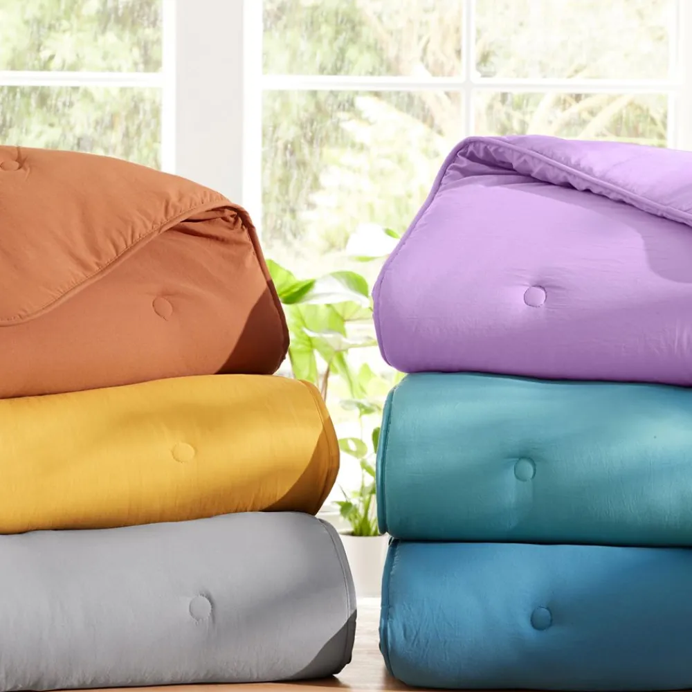 Becquet Couette MICROFIBRE LAVÉE - CRÉATION - Légère - Chaude< Couette Colorée, Couette Imprimée|Couette, Édredon, Plumon