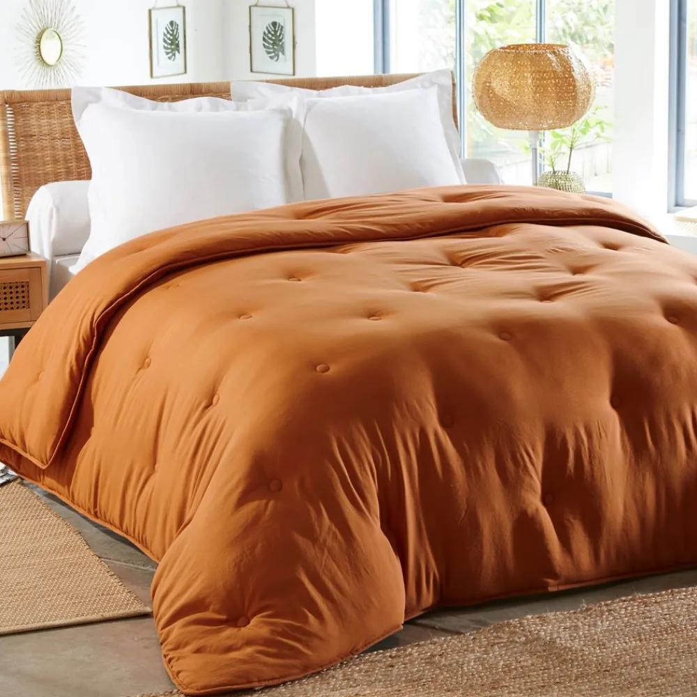 Becquet Couette MICROFIBRE LAVÉE - CRÉATION - Légère - Chaude< Couette Colorée, Couette Imprimée|Couette, Édredon, Plumon